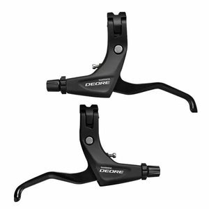 SHIMANO Leviers De Frein G+D 2-doigts Noir BL-T610 Deore V-Brake