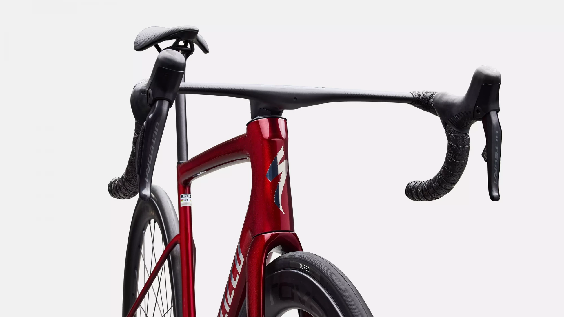 Vélo Specialized Tarmac Sl8 Pro Di2 Gloss Red Sky/Chrome