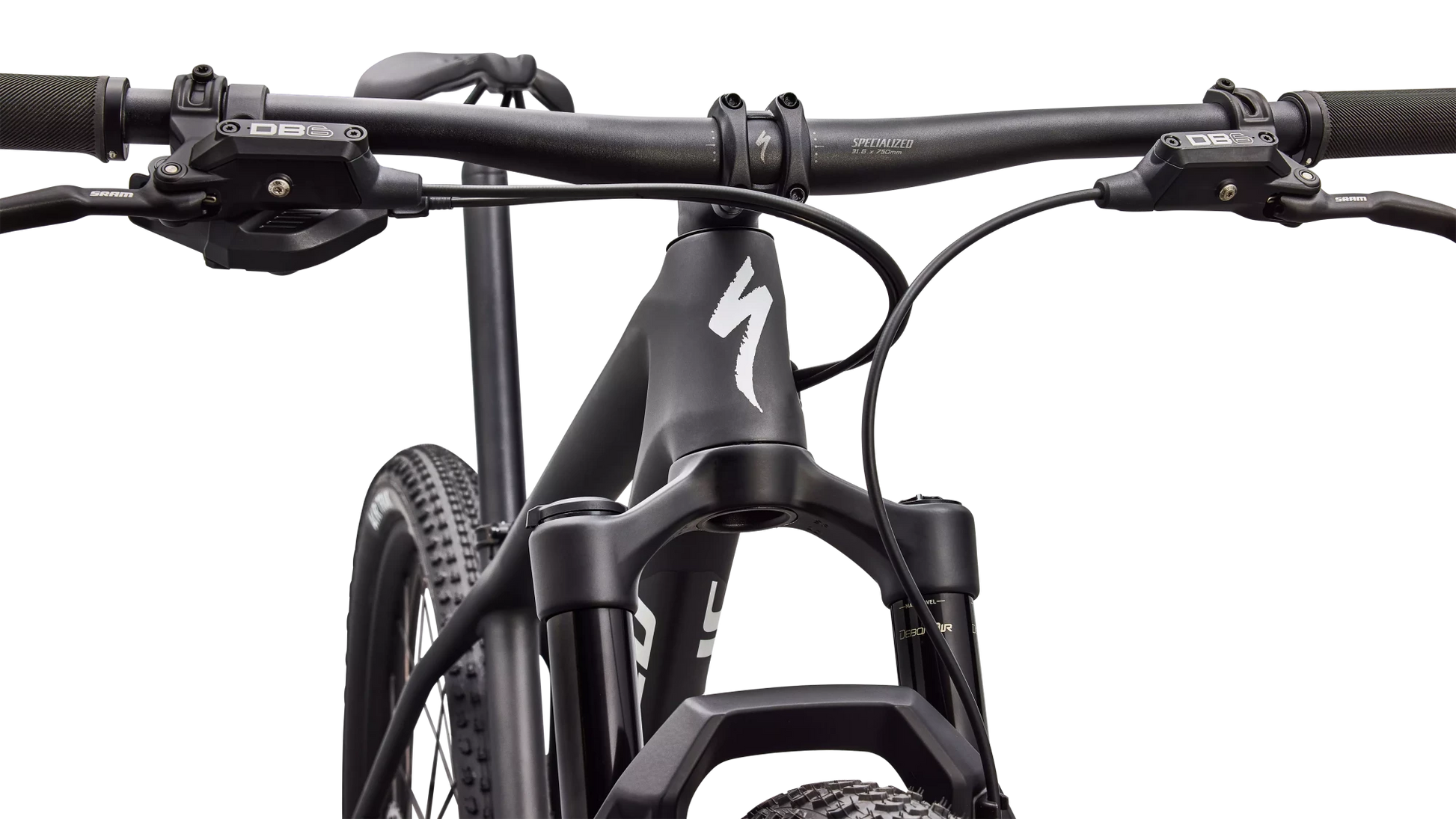 Vélo Specialized Epic Ht Comp Satin Carbon/Metallic White Silver