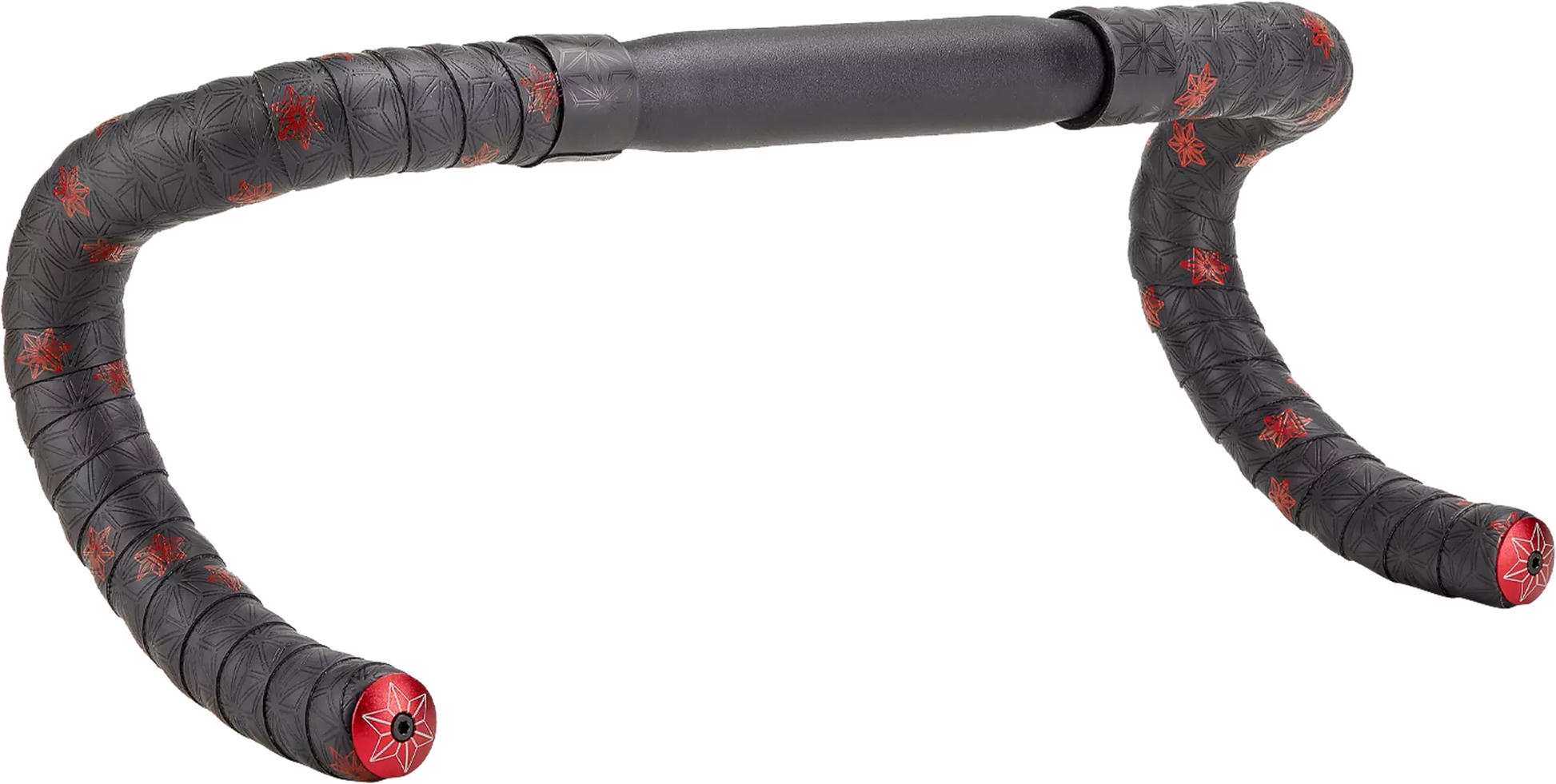 Ruban de cintre Supacaz - Super Sticky Kush Galaxy Tape Noir etoile Rouge