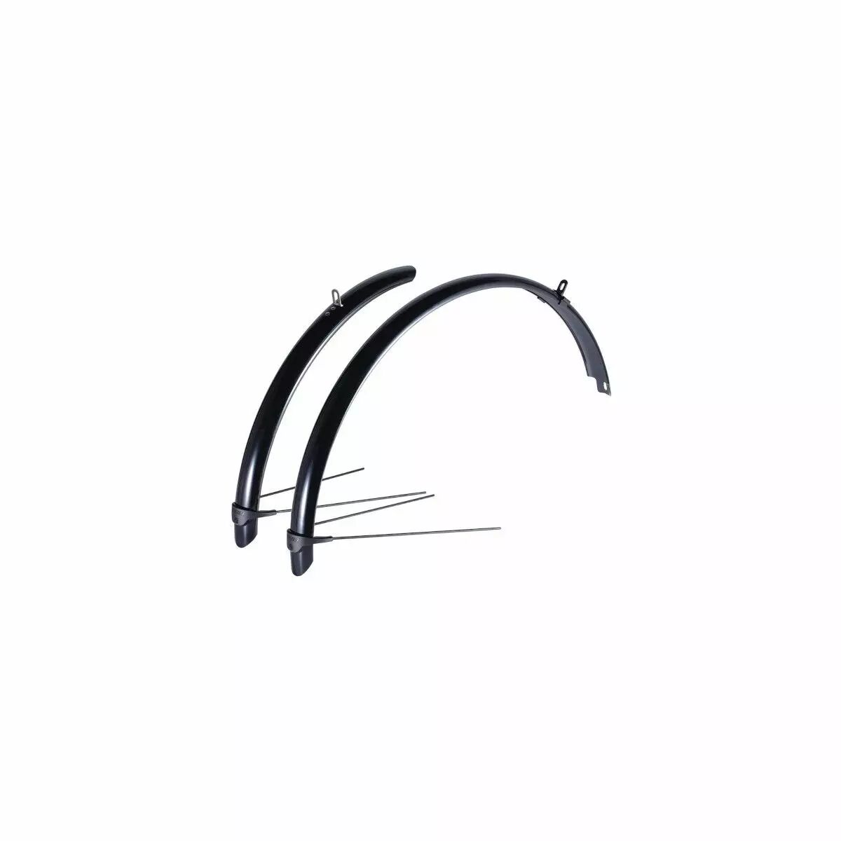 Garde-boues tringles 28 Cityguard avant & arrière noir BBB
