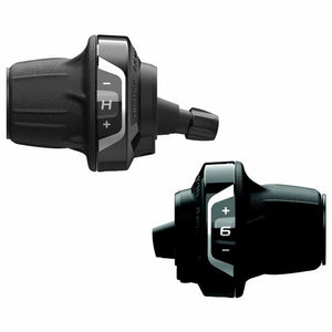 SHIMANO Man. Vit. Paire 3x7v Av. OGD SL-RV400 Noir Friction
