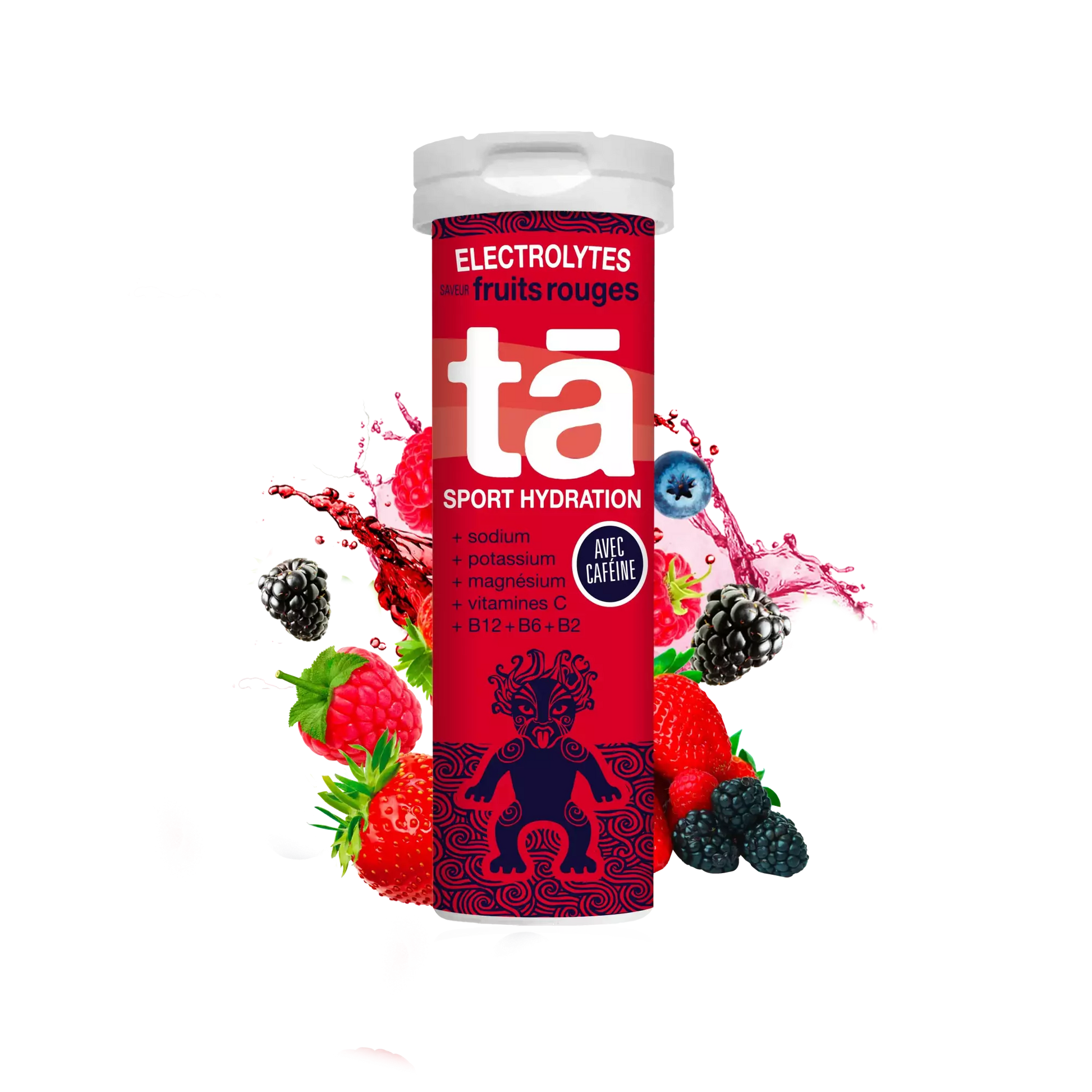 Electrolytes Hydration Tabs TA Energy (tube de 12 pastilles) 320 mg de sodium