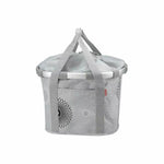 Sacoche/panier Bikebasket gris clair cristal KLICKFIX