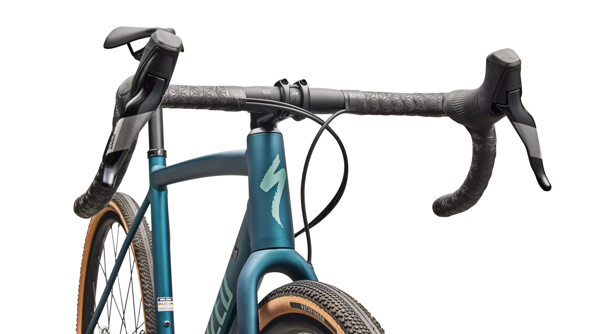 Vélo Specialized Crux Dsw Comp Emerald Metallic/Fjord Metallic