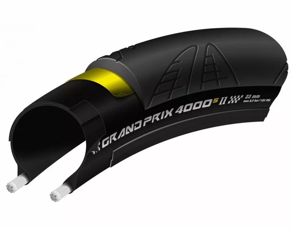 Pneu Continental Grand Prix 4000S II 700x23 Noir
