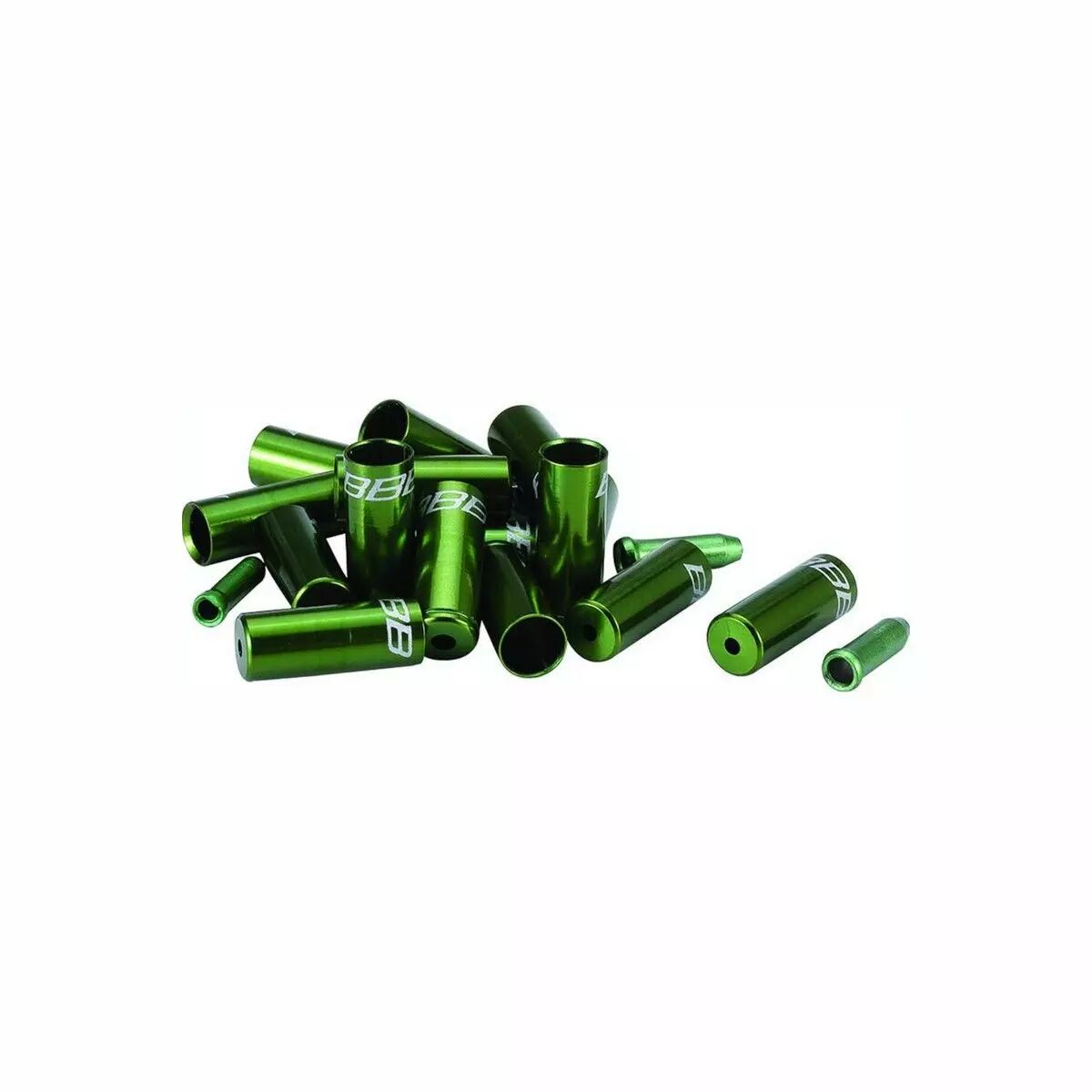 Kit de 16 butées 4 & 5mm + 4 embouts de cables Noir, Bleu, Rouge ou Vert au choix BBB
