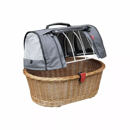 Panier "Doggy" pour porte bagage FIXE KLICKFIX