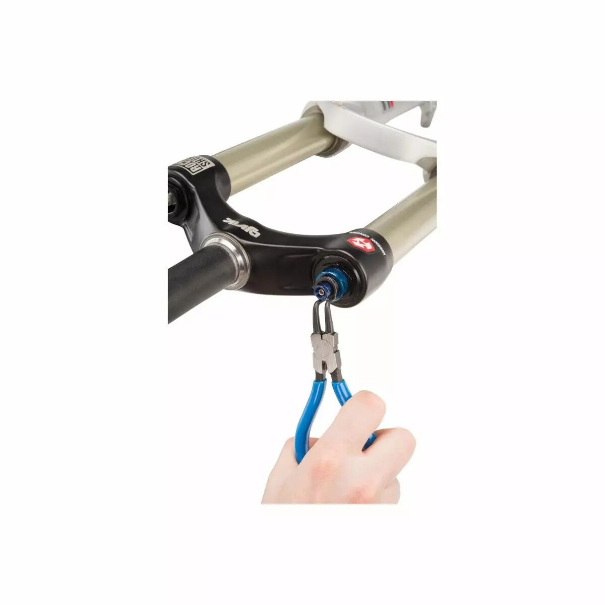 Pince à circlips 1.3 coudée interne Park Tool