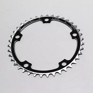 PLATEAU Route 38 Dents 130mm Intérieur Noir Alu Miche 9/10V