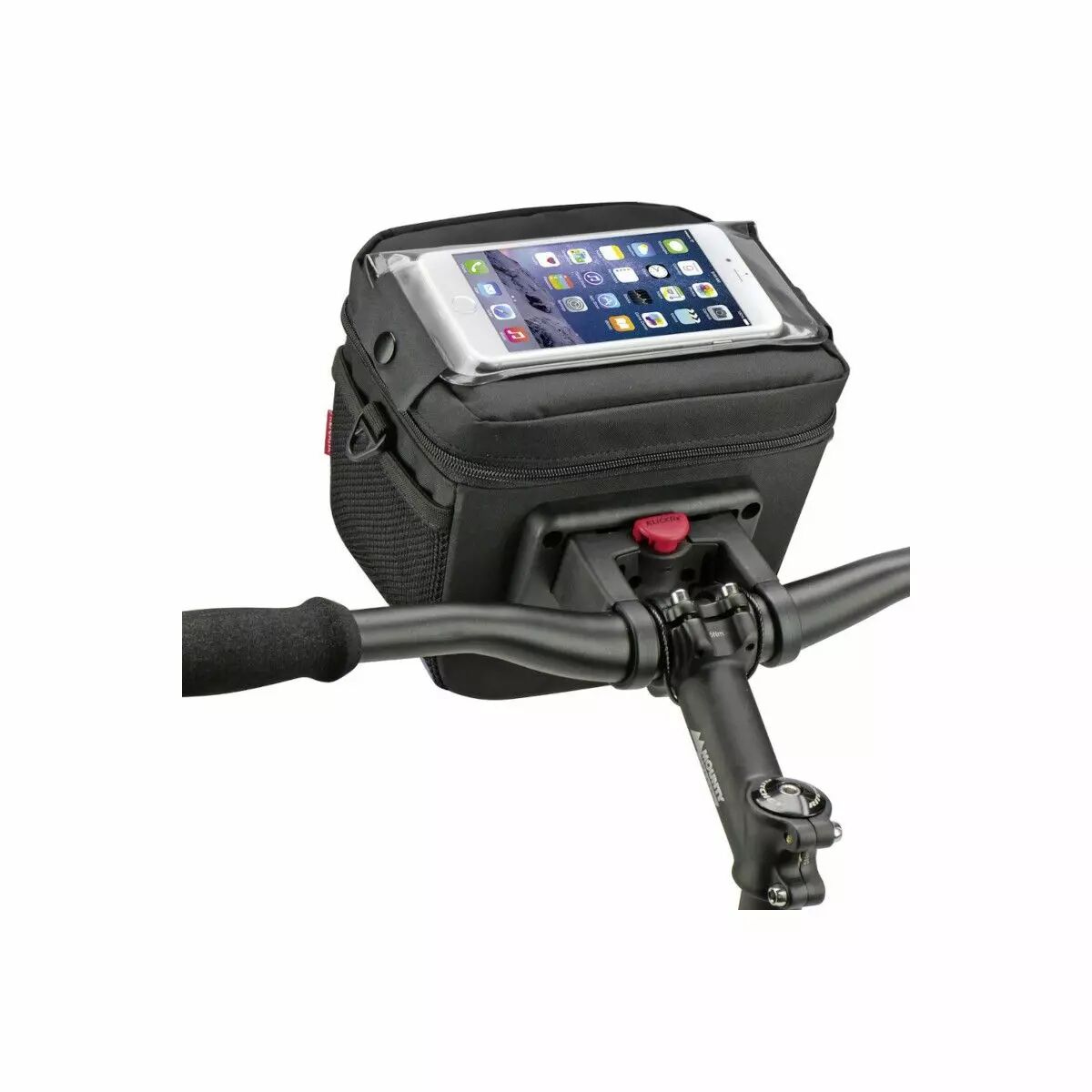 Sacoche avant "Aventour compact" Noir KLICKFIX
