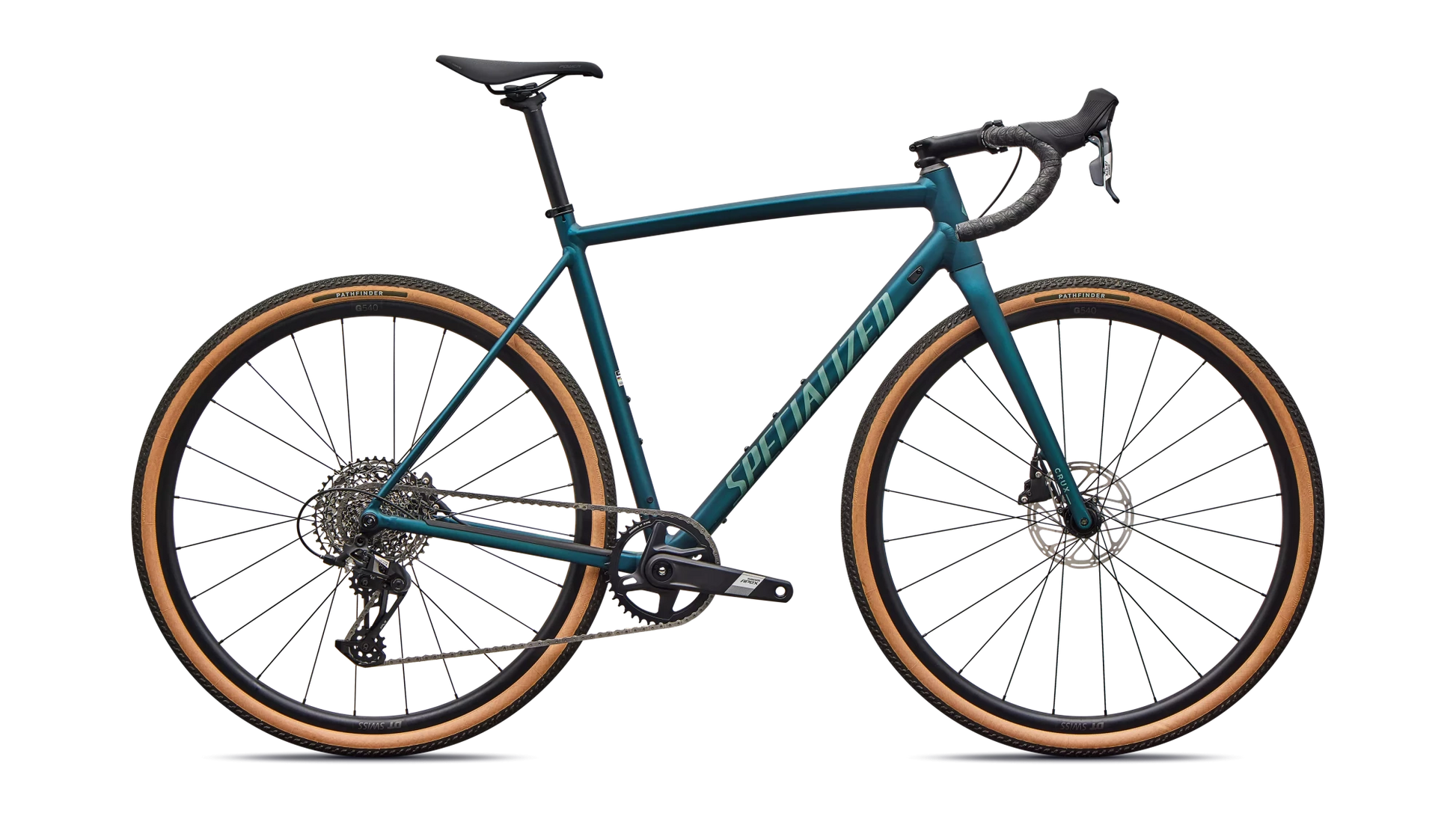 Vélo Specialized Crux Dsw Comp Emerald Metallic/Fjord Metallic