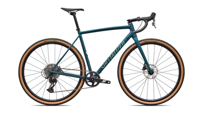 Vélo Specialized Crux Dsw Comp Emerald Metallic/Fjord Metallic