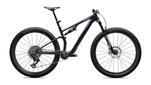 Vélo Specialized Epic 8 Sw Evo Axs Gloss Carbon/Green To Purple Viavi Fade/Brushed Liquid Metal