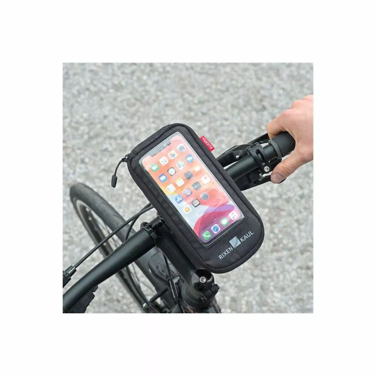 Phonebag comfort S Noir KLICKFIX