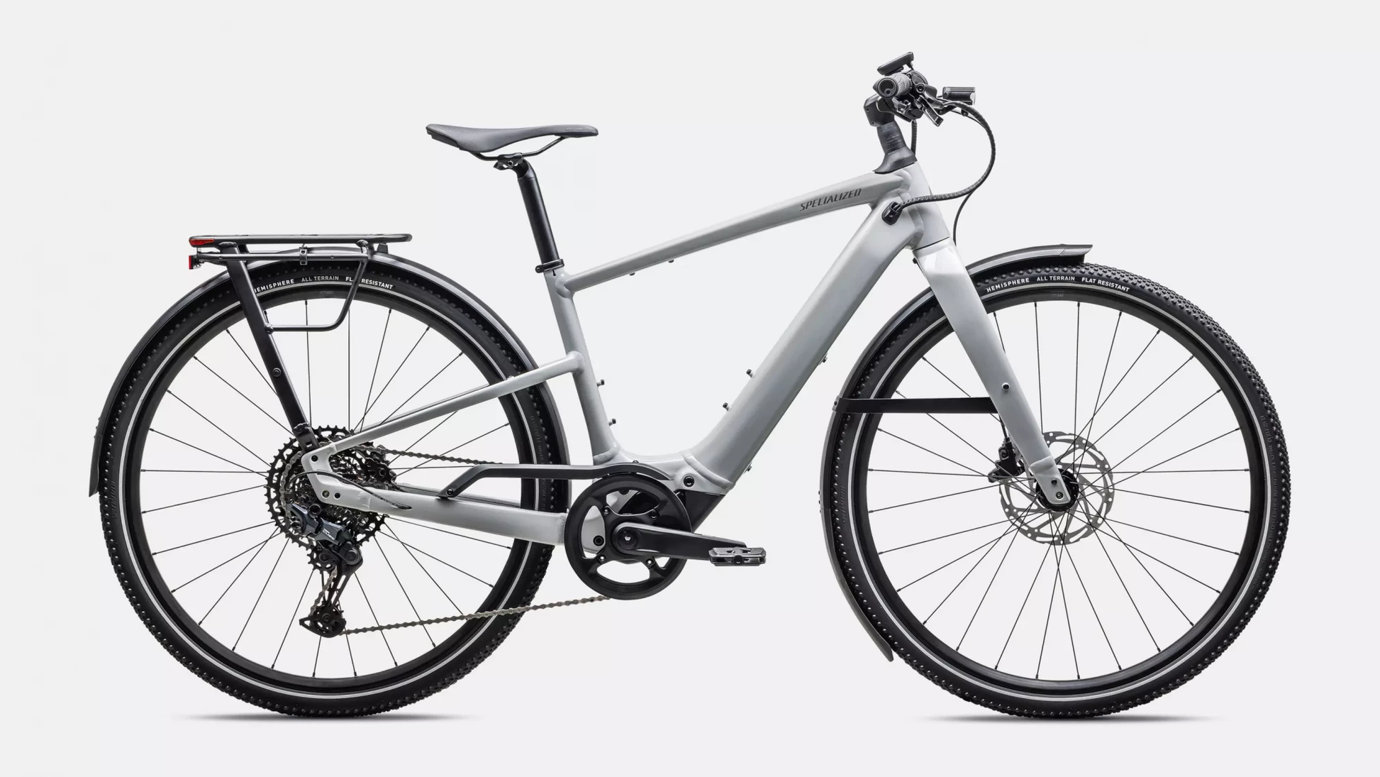 Vélo Specialized Vado Sl 5.0 Eq 2  Gloss Dove Gray/Cool Grey Frost
