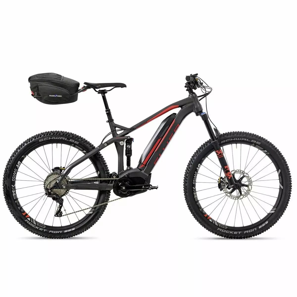 KlickFix Sacoche tige de selle Contour Magnum + adaptateur de selle