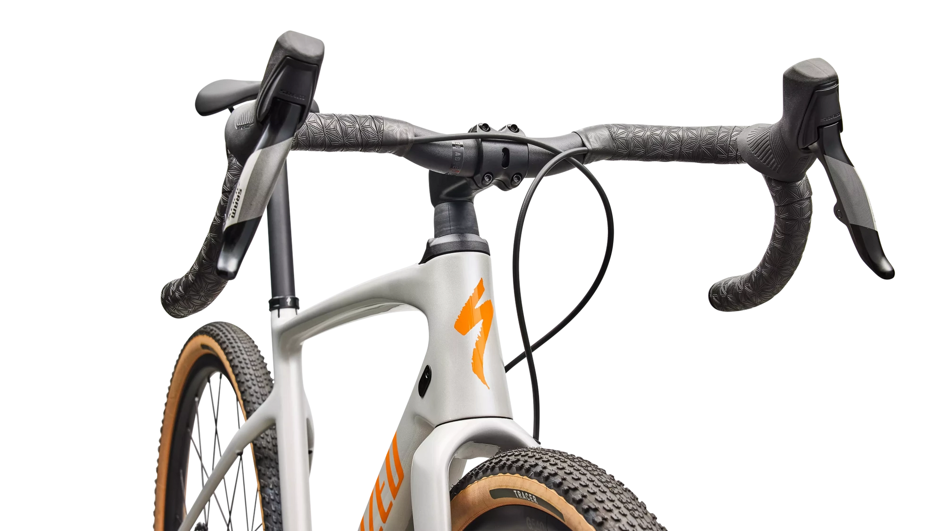 Vélo Specialized Diverge Comp Dolomite Metallic/Orange Zest