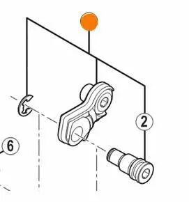SHIMANO Patte De DérailleurRD-M781