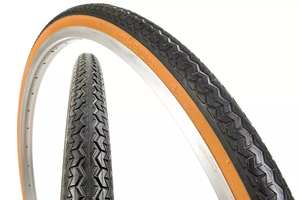 Pneu 500x28 A  noir/beige