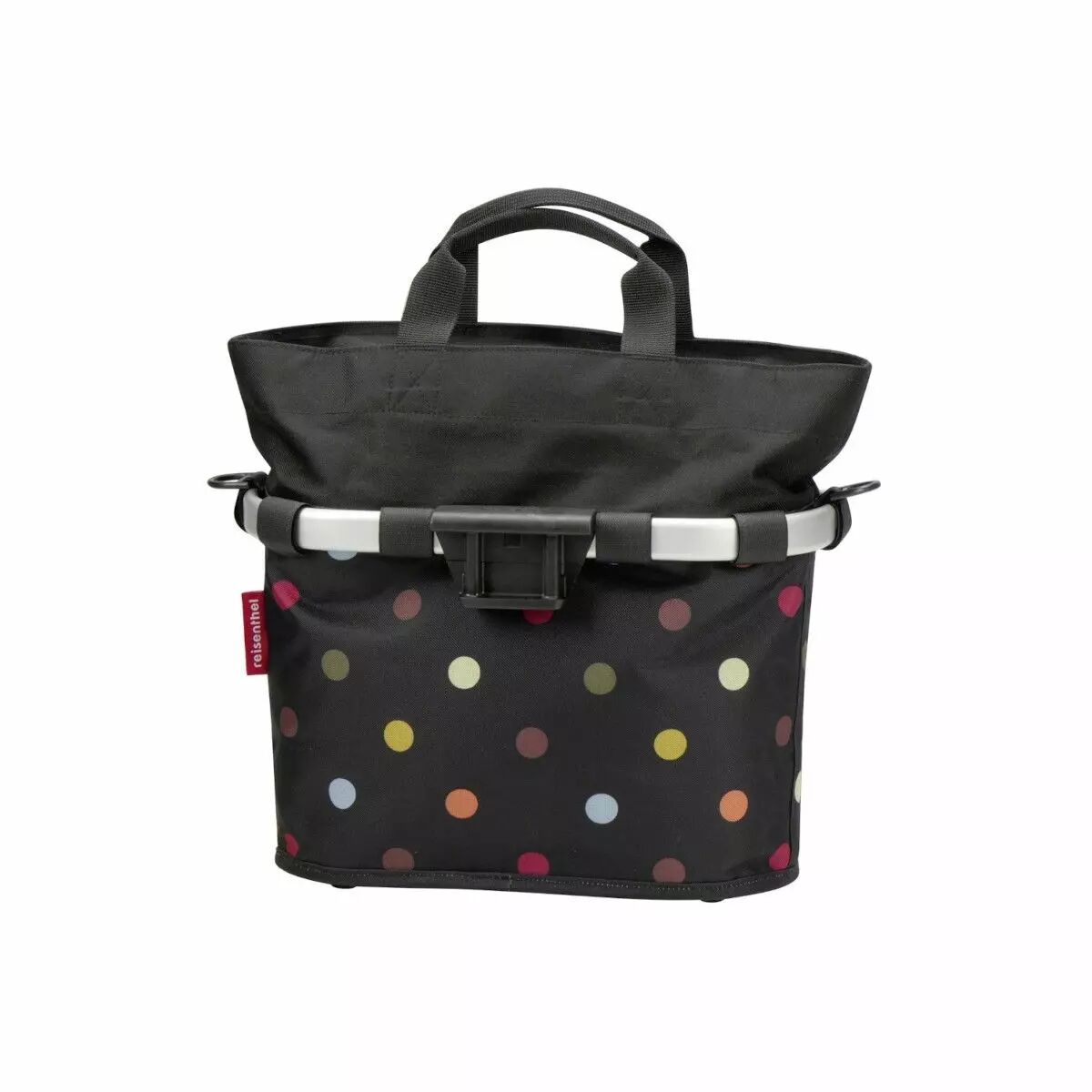 Panier AV Bikebasket OVAL S DOTS KLICKFIX