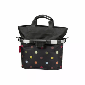 Panier AV Bikebasket OVAL S DOTS KLICKFIX
