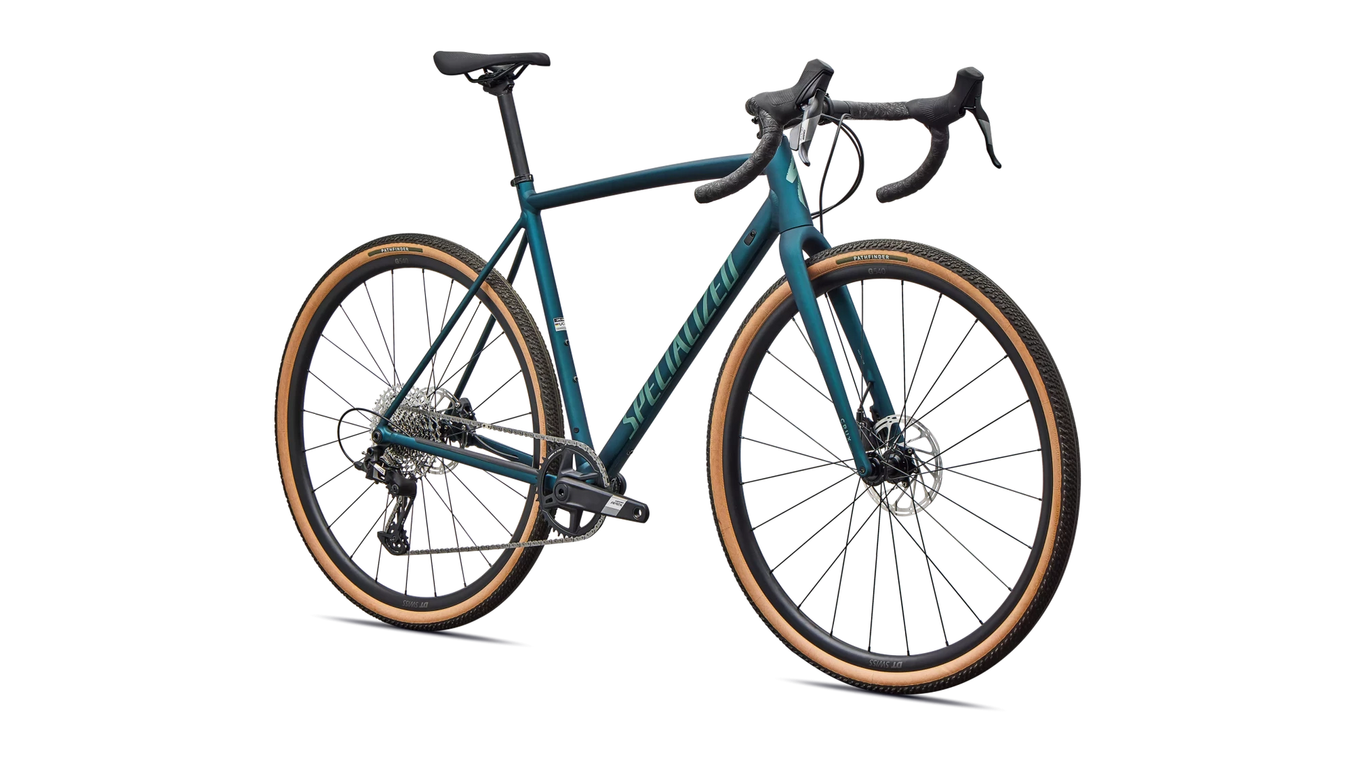 Vélo Specialized Crux Dsw Comp Emerald Metallic/Fjord Metallic
