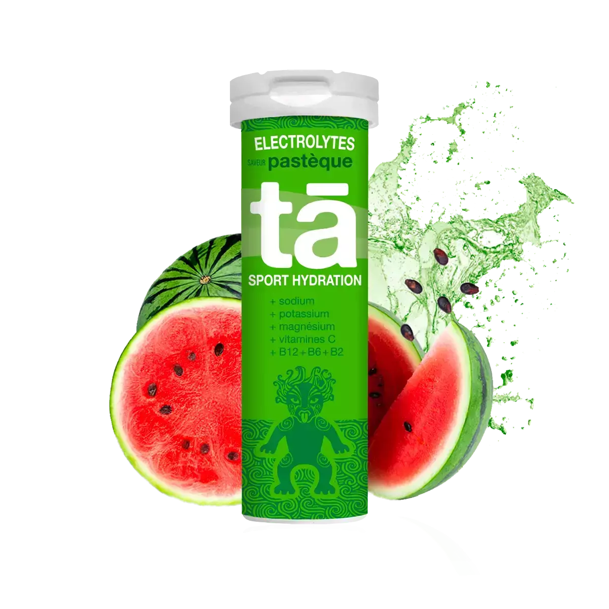 Electrolytes Hydration Tabs TA Energy (tube de 12 pastilles) 320 mg de sodium