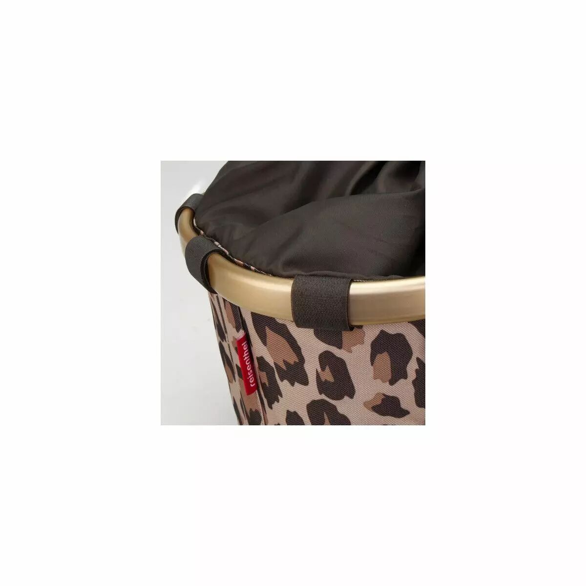 Panier Bikebasket leopard macchiato KLICKFIX