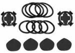 Support vélo BRYTON (Elastiques + base Lot de 2 ) 100/3 10/330/420/530