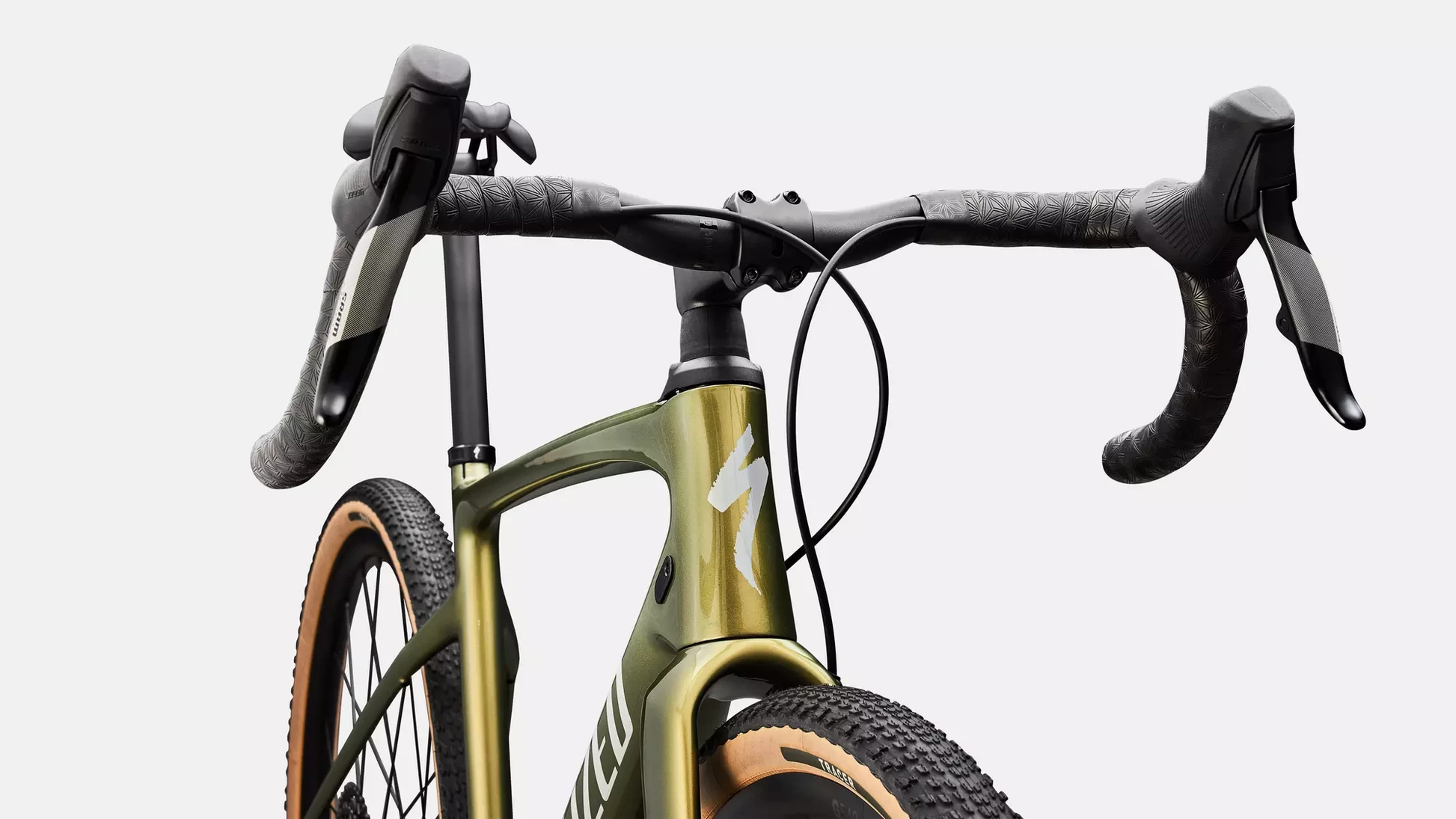 Vélo Specialized Diverge Comp Laurel Green Metallic/Dolomite Metallic