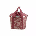 Panier Bikebasket diamants rouges KLICKFIX