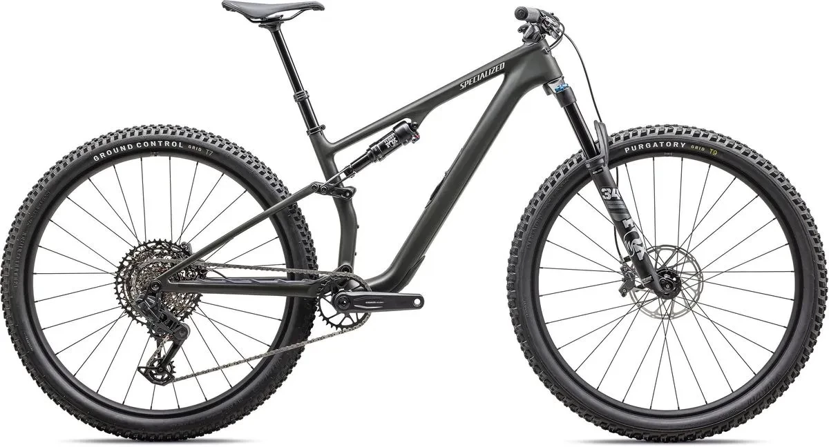 Vélo Specialized Epic 8 Comp Evo Satin Dark Moss Green/Dune White
