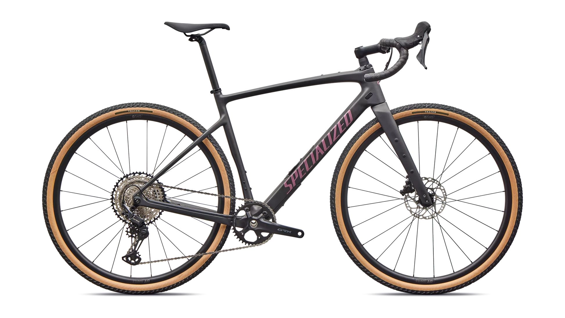 Vélo Specialized Diverge Sport Obsidian Metallic/Quartz Metallic