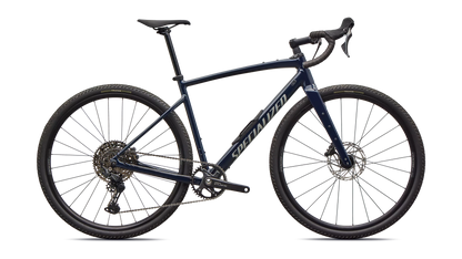 Vélo Specialized Diverge E5 Sport Gloss Dark Navy/Dolomite Metallic