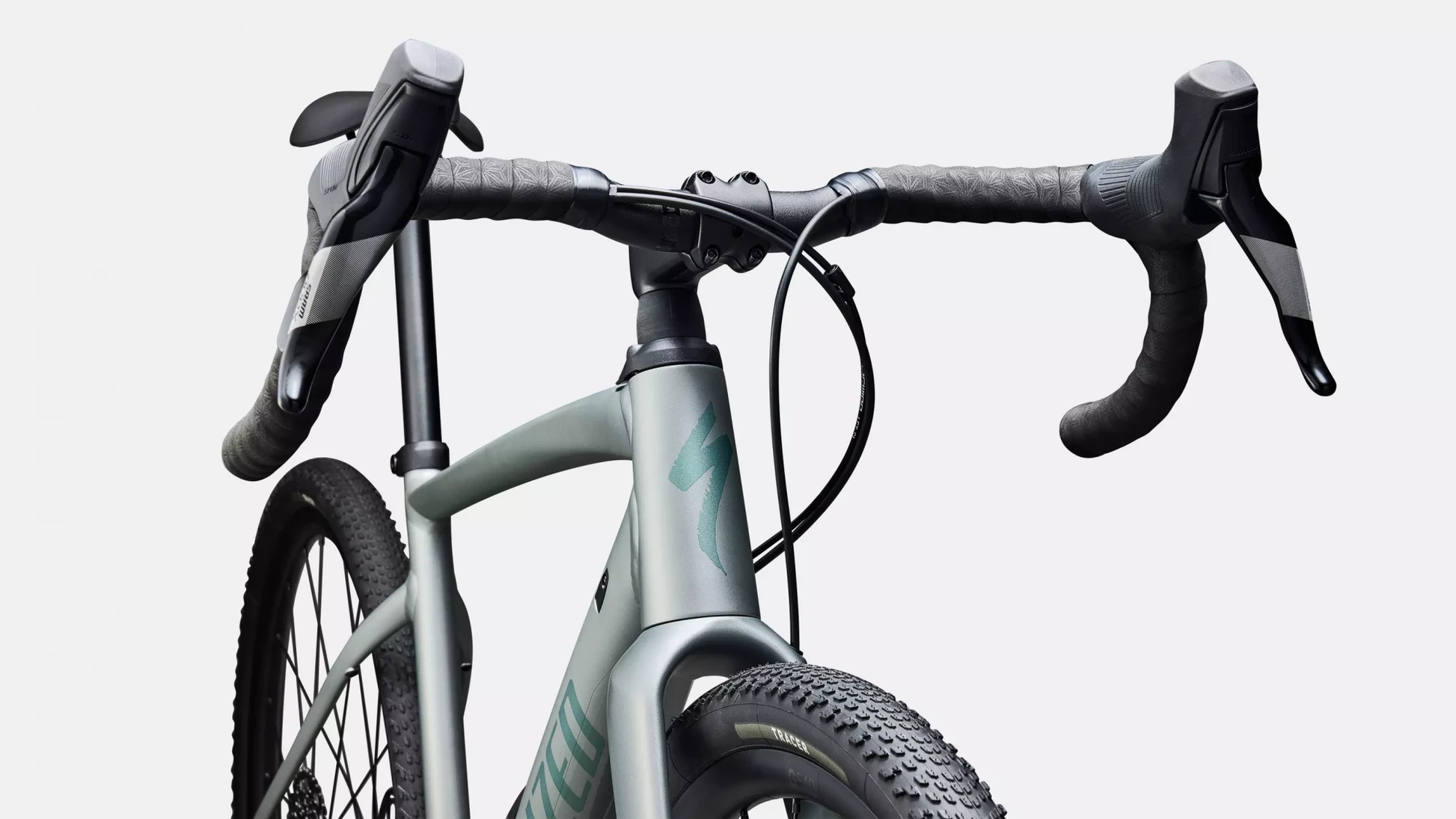 Vélo Specialized Diverge E5 Comp Satin Shadow Silver/Fjord Metallic