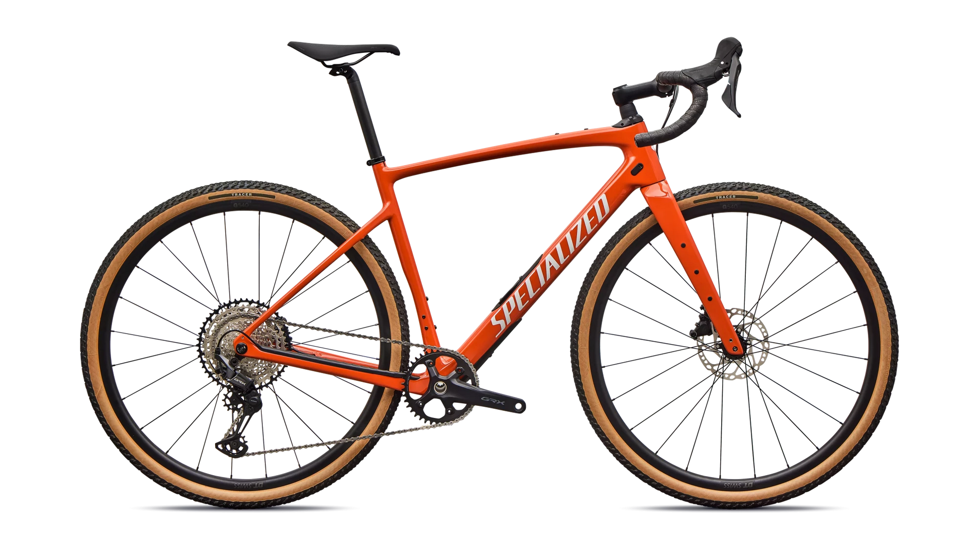 Vélo Specialized Diverge Sport Deep Orange/Dune White