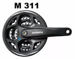 SHIMANO Pédalier Altus 42-32-22 170MM, 6/7/8V Noir, Flasque