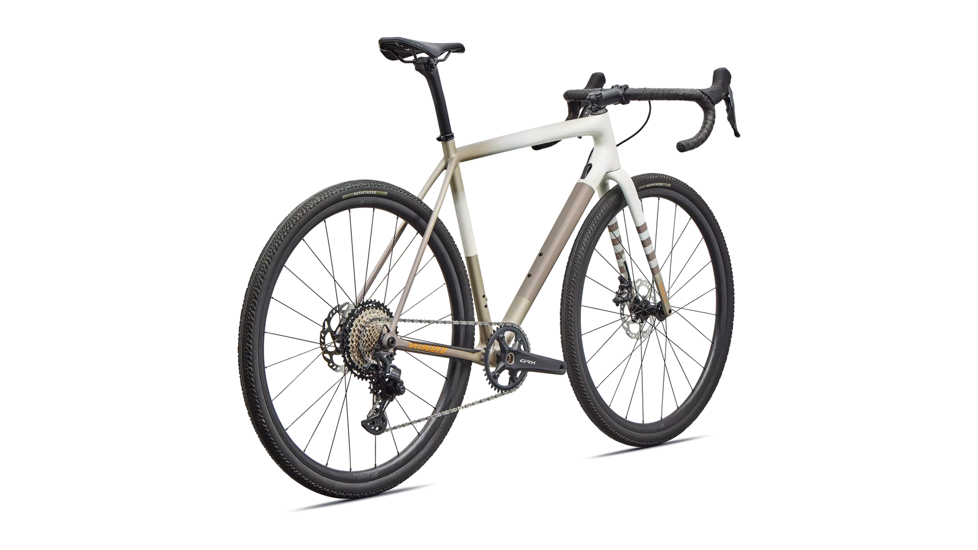 Vélo Specialized Crux Comp Dune White/Sandstone Metallic/Desert Metallic/Orange Zest