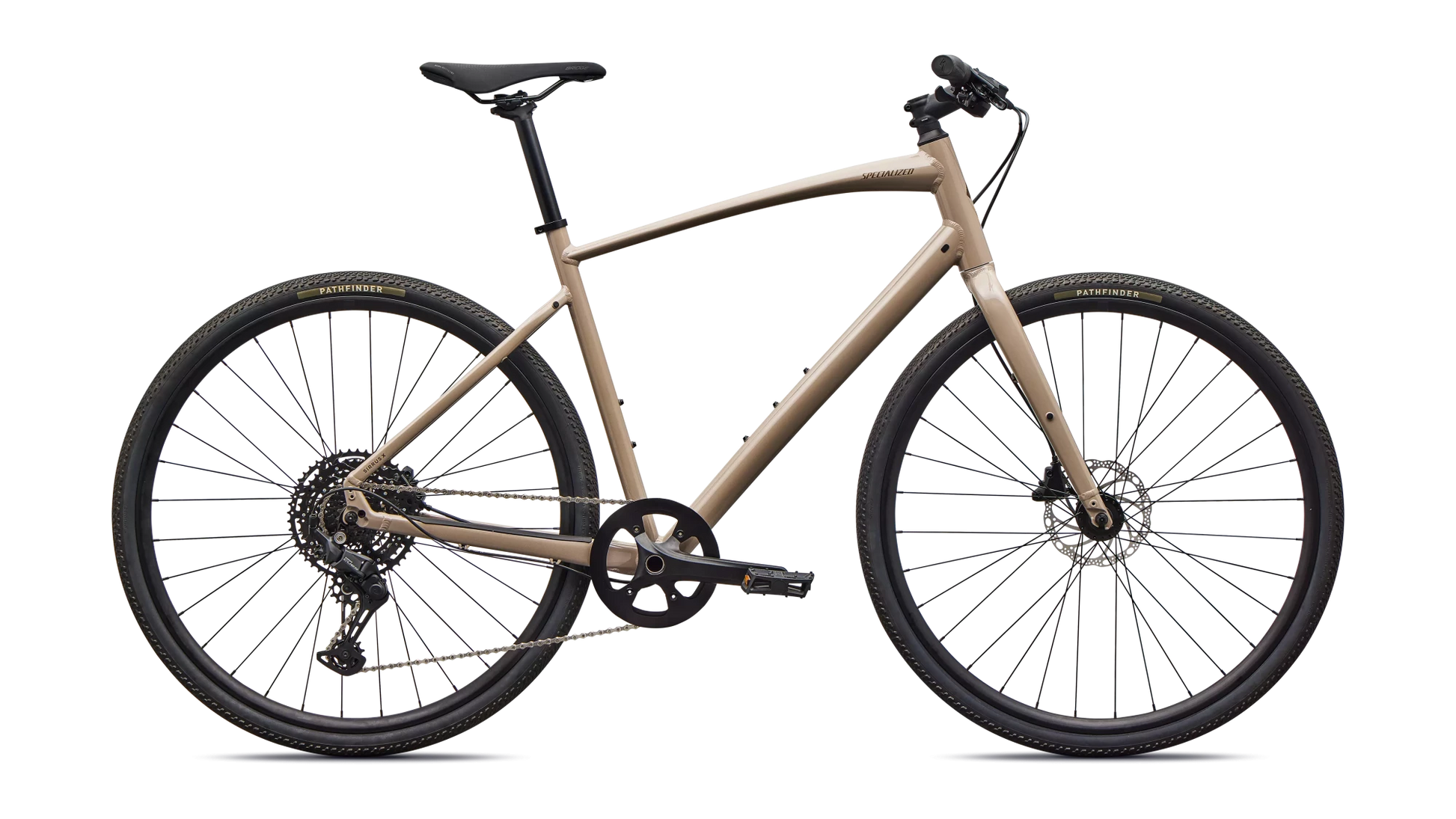 Vélo Specialized Sirrus X 3.0 Gloss Sandstone Metallic/Burnt Gold Metallic Frost Reflective