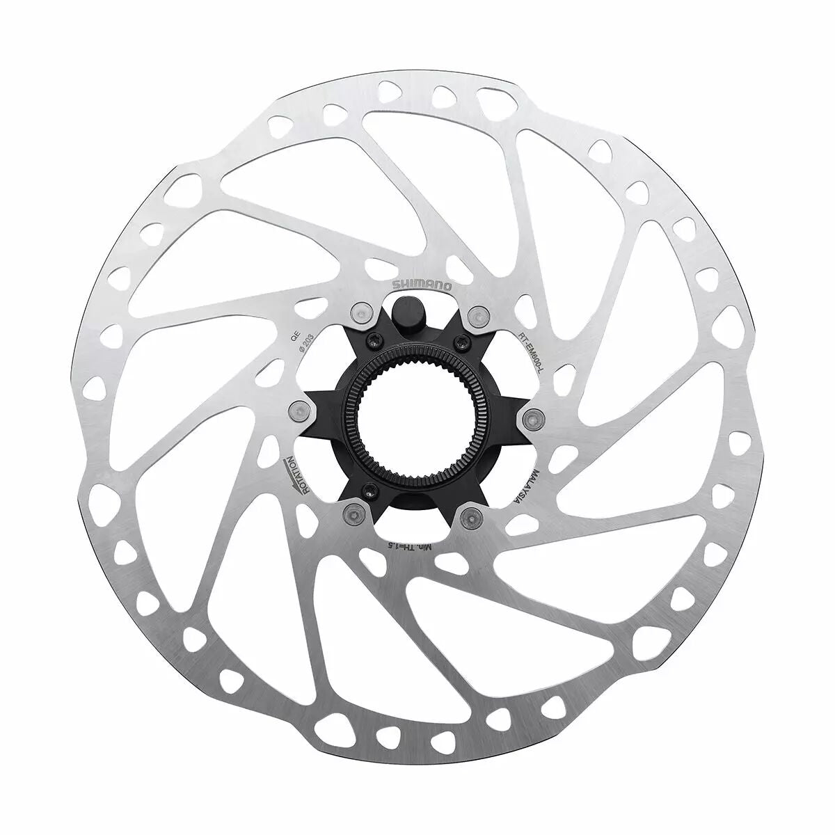 SHIMANO Disque 203mm Center Lock Ext. RT-EM600