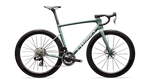 Vélo Specialized Tarmac Sl8 Sw Axs Gloss Premium Fjord Metallic/White Metallic Silver