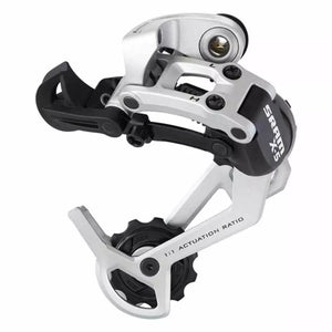 SRAM Dérailleur Arrière X5 Chape Longue 9V Silver
