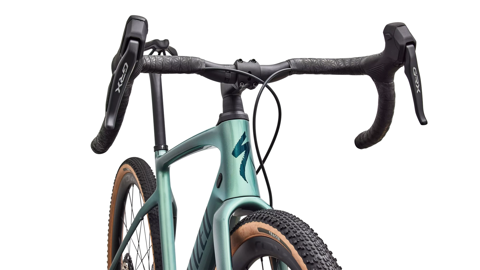Vélo Specialized Diverge Expert Di2 Fjord Metallic/Emerald Metallic