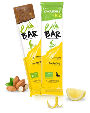 Barre énergétique Overstim's E-BAR Citron Amande OVERSTIMS