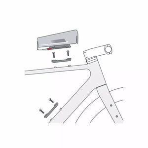 Sacoche étanche avec compartiment smartphone pour cadre KLICKFIX