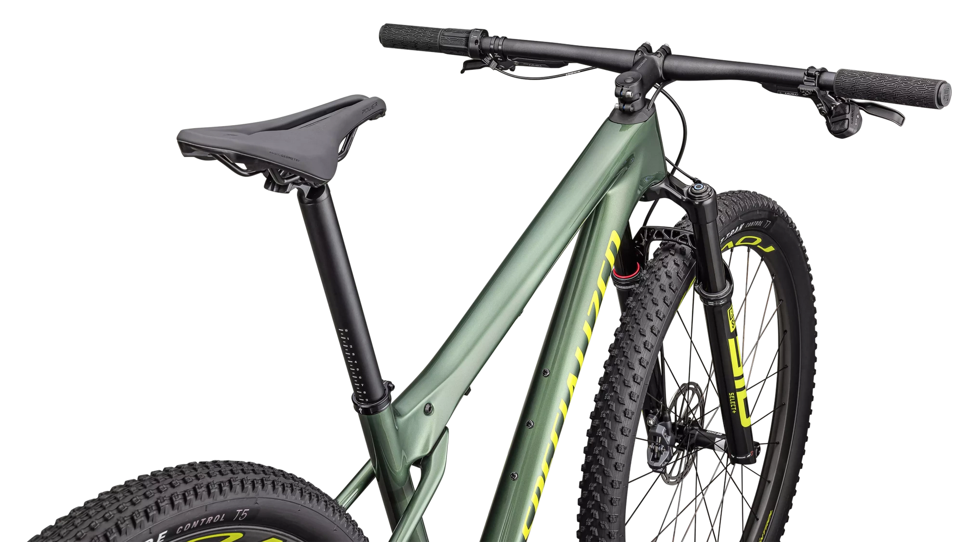 Vélo Specialized Epic Wc Expert Gloss Cypress Metallic/Ion Metallic