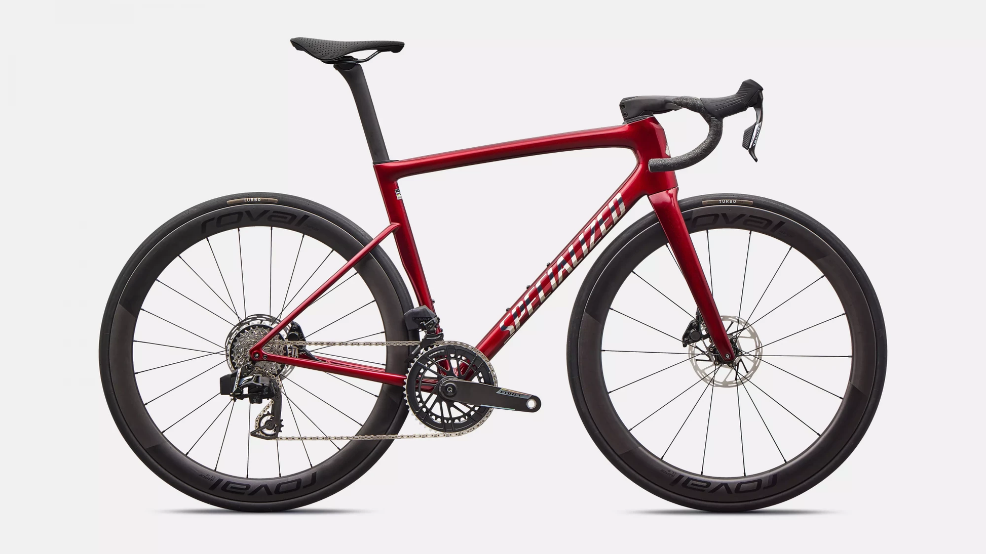 Vélo Specialized Tarmac Sl8 Pro Axs Gloss Red Sky/Chrome