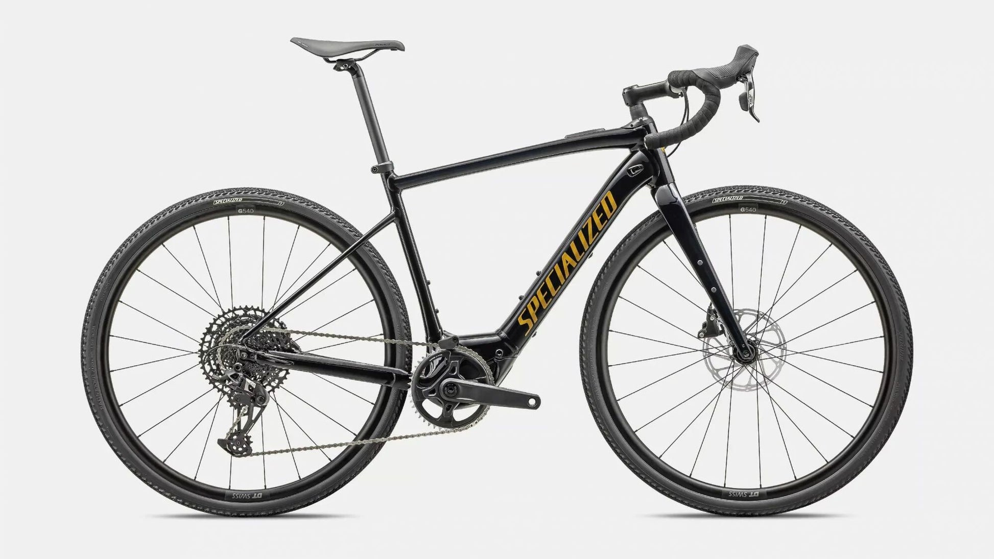 Vélo Specialized Creo Sl E5 Comp Gloss Metallic Dark Navy/Harvest Gold Metallic
