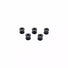 Boulons pour plateaux HexStars aluminum noir (jeu de 5) BBB